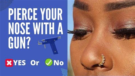 how can you pierce your own nose|Nose Piercings 101: The Cost, Aftercare, and Healing .